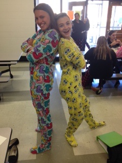 pajama day at highschool